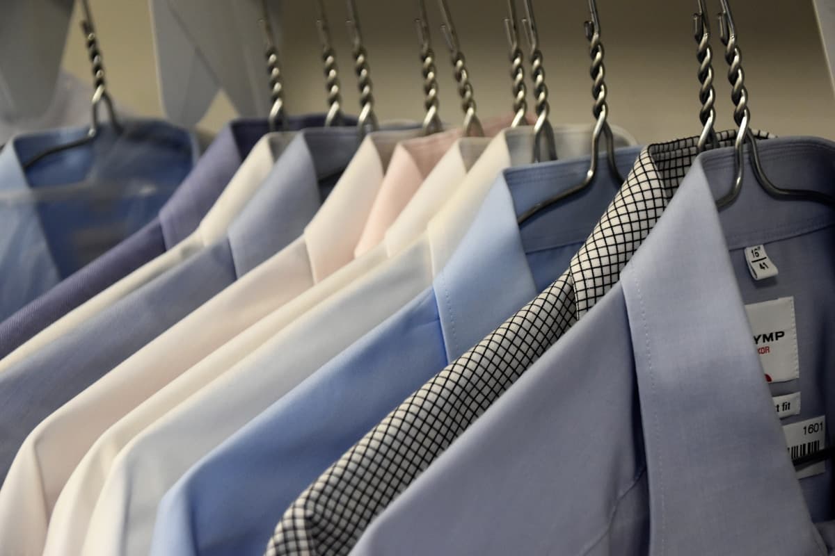 Formal Shirts — Steam-pressed & packed